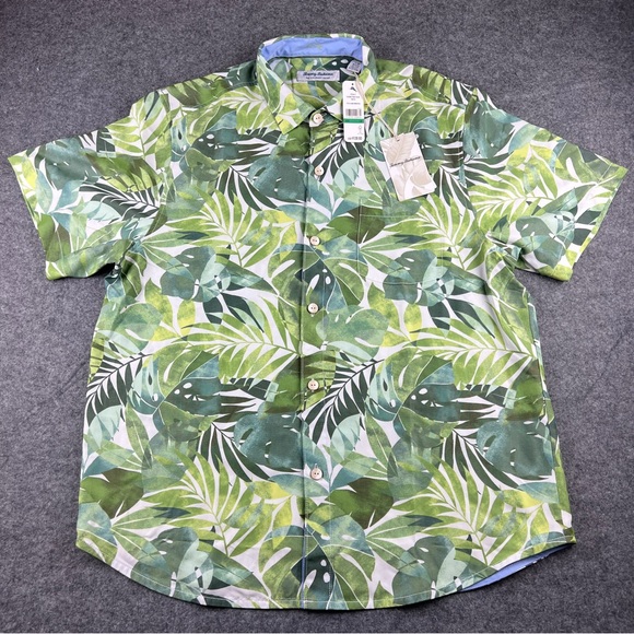 Tommy Bahama Other - Tommy Bahama NWT $128 Coconut Point Palma Fresca Large Dark Monstera